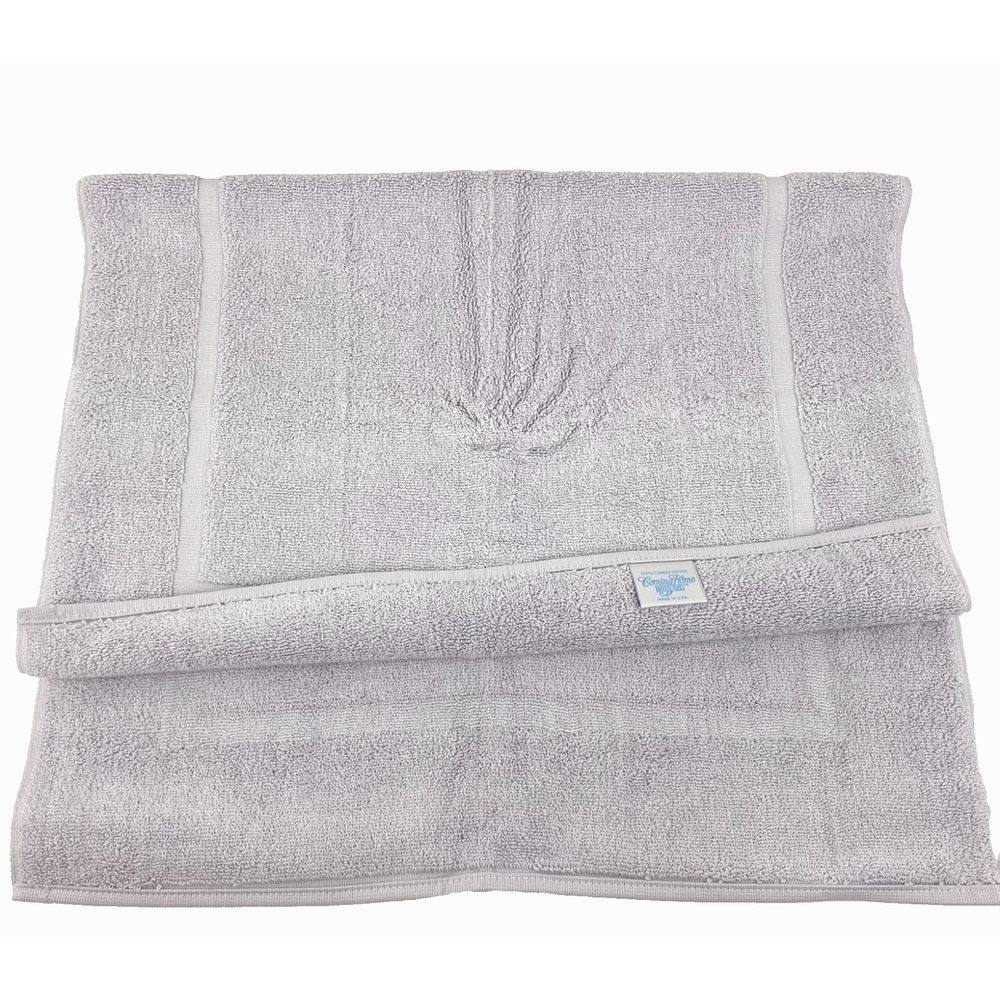 NEW Lands' End Premium Supima Cotton Tub Mat 23 x 36 Thistle Blue USA Bath Mat